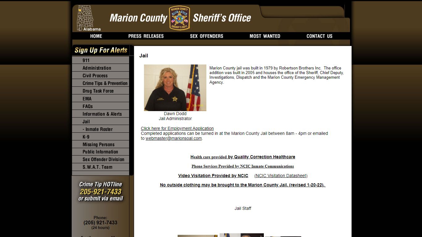 Jail - Marion County Sheriff AL